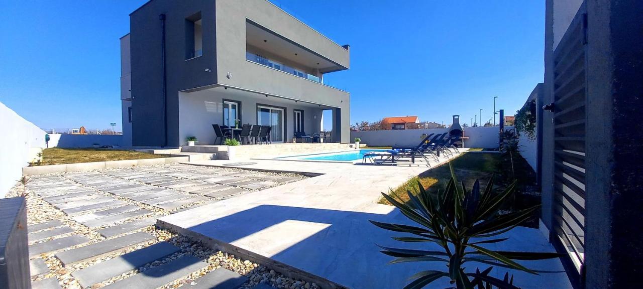 Villa Tia With Heated Pool & Jacuzzi Murvica  Ngoại thất bức ảnh